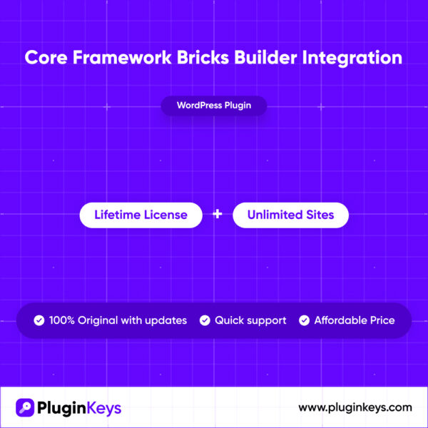 Core Framework Bricks Builder Integration