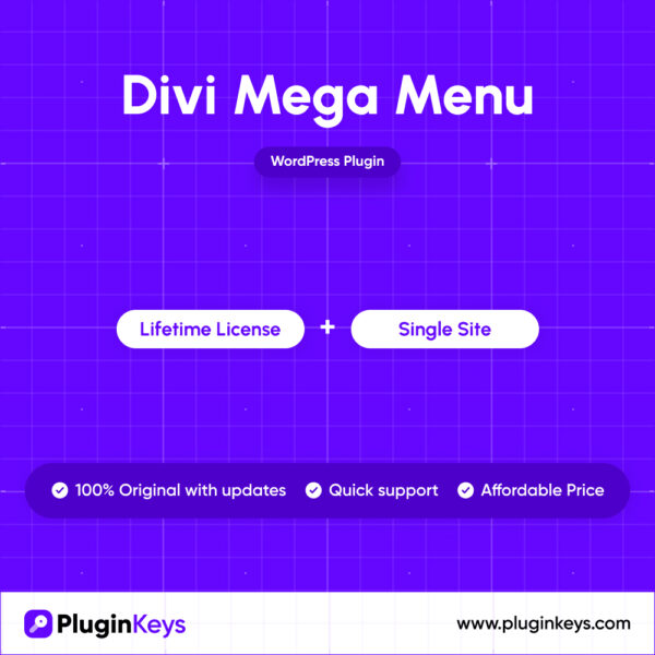 Divi Mega Menu