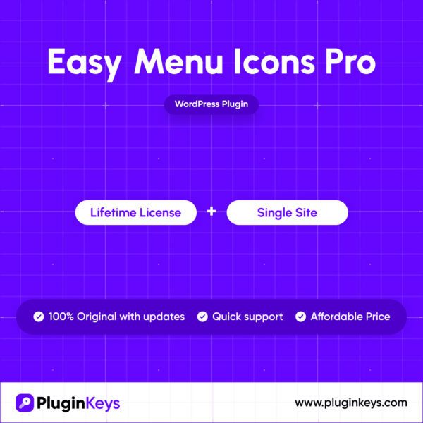 Easy Menu Icons Pro (ThemeWant)