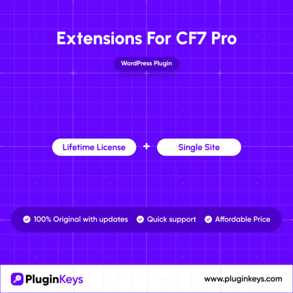 Extensions For CF7 Pro