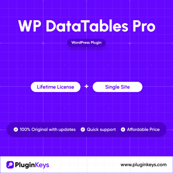 WP DataTables Pro