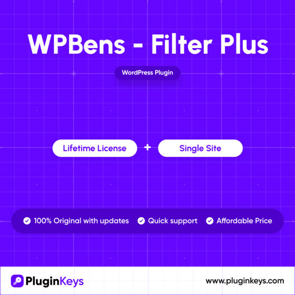 WPBens - Filter Plus