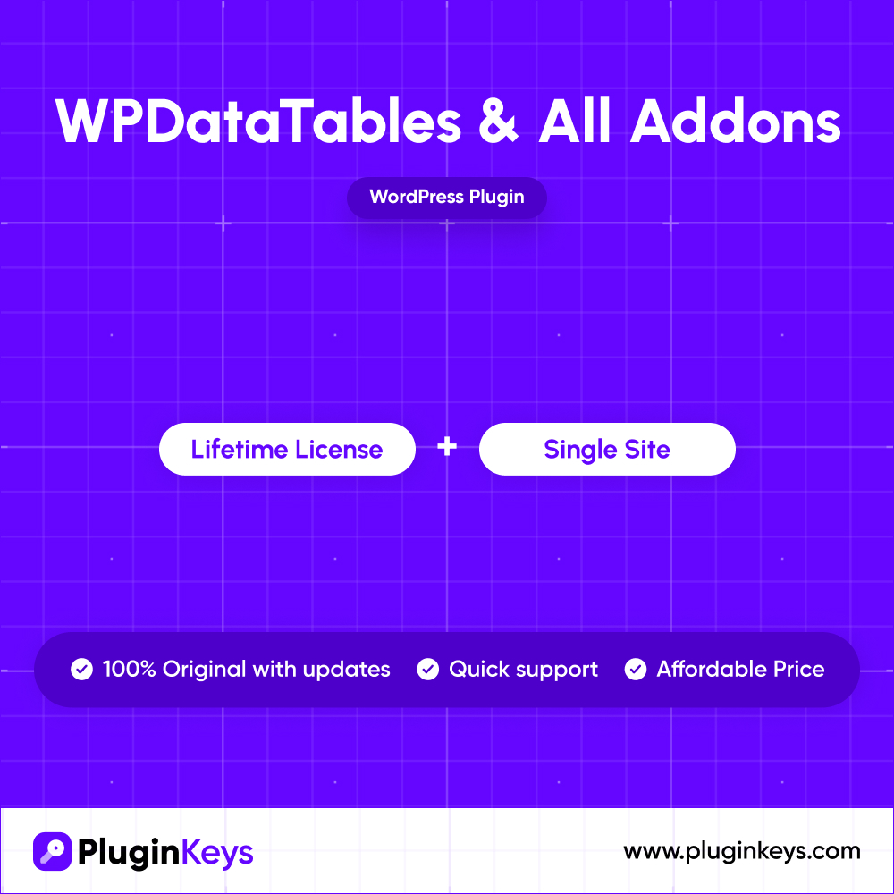 WPDataTables & All Addons
