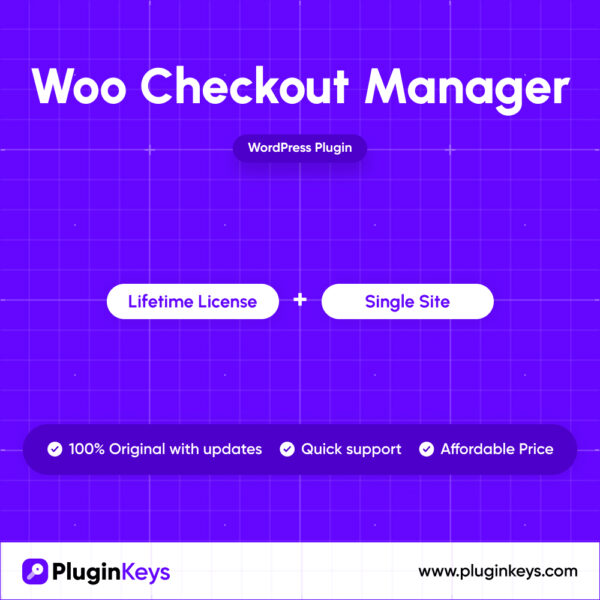Woo Checkout Manager