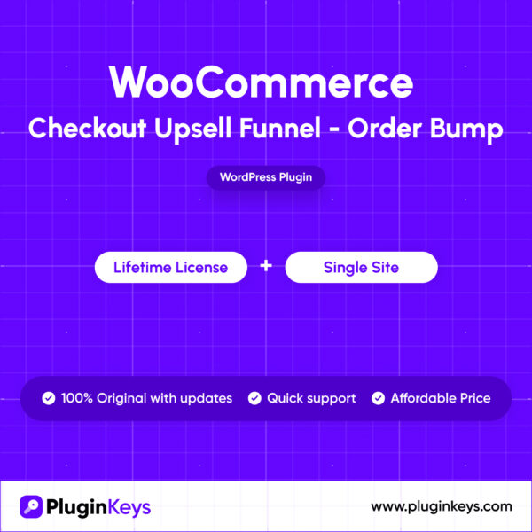 WooCommerce Checkout Upsell Funnel - Order Bump