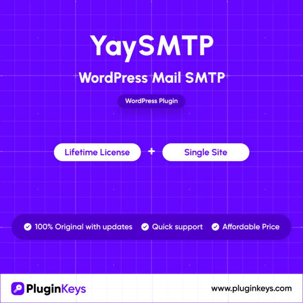 YaySMTP - WordPress Mail SMTP Lifetime