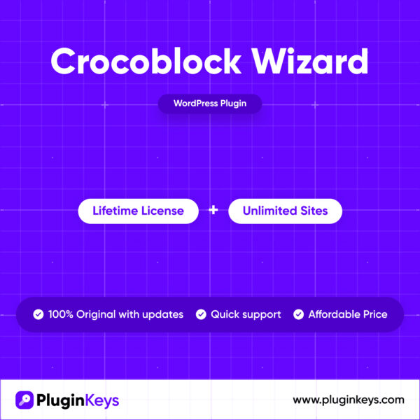 Crocoblock Wizard (JetPlugins) - Unlimited
